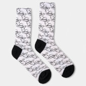 Chaussette Hydroplane 01 Noir (Droite)