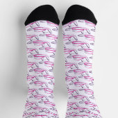 Chaussette Hydroplane 01 Rose (Haut)