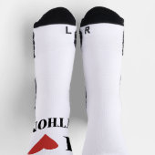 Chaussette I HEART Python (Haut)