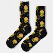 Chaussette I Love Double Cheeseburgers (Gauche)