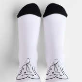 Chaussette I Love My Fiancé • You = ♥ 🫳🏻💍 (Haut)