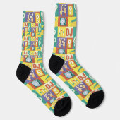 Chaussette Icône de disc-jockey professionnel conçu (Droite)