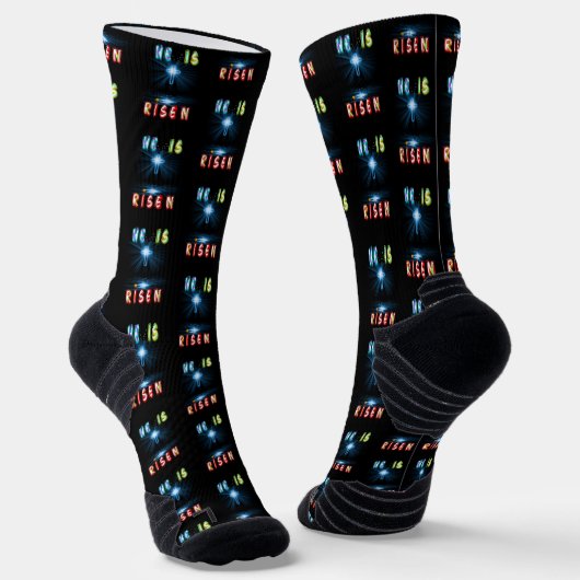 Chaussette Il Est Ressuscité (Angulaire)