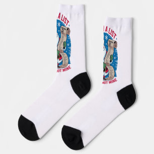 Chaussette Il est sur une liste et ce n'est pas la mienne