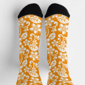 CHAUSSETTE ÎLE PLUMERIA (ORANGE) (Haut)