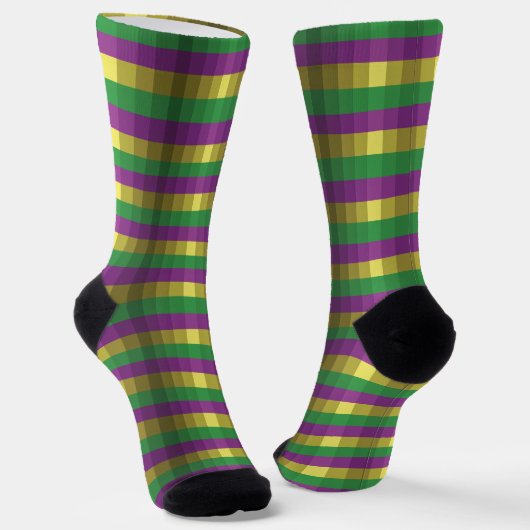Chaussette Illusion de Mardi Gras (Angulaire)