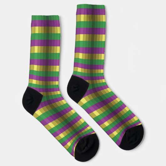 Chaussette Illusion de Mardi Gras (Droite)