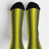 Chaussette Illusion optique Jaune (Haut)