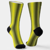 Chaussette Illusion optique Jaune (Angulaire)