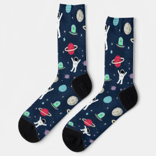 Chaussette Illustration du Motif spatial