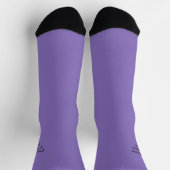 Chaussette I'm [Name], I can wear purple (Haut)