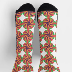 Chaussette Image de bonbon sur bonbon sucette pour hommes et