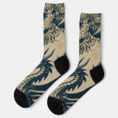 Chaussette Imaginaire Dragons antiques (Gauche)