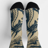 Chaussette Imaginaire Dragons antiques (Haut)