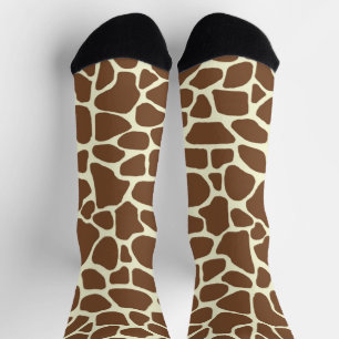 Chaussette Impression de girafe