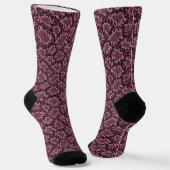 Chaussette Impression de serpent rose (Angulaire)