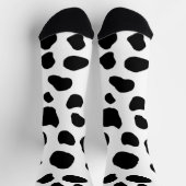 Chaussette Impression De Vache, Motif De Vache, Spots De Vach (Haut)