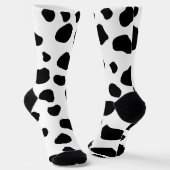 Chaussette Impression De Vache, Motif De Vache, Spots De Vach (Angulaire)
