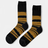Chaussette Impression noire Brown (Gauche)