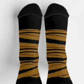 Chaussette Impression noire Brown (Haut)