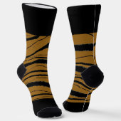 Chaussette Impression noire Brown (Angulaire)