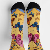 Chaussette Impression papillon (Haut)