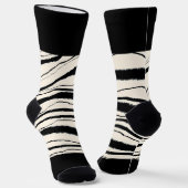 Chaussette Impression Zebra (Angulaire)
