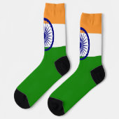 Chaussette Inde Drapeau Patriotique Indian National Pride (Gauche)