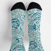 Chaussette Indian Pattern, William Morris (Haut)