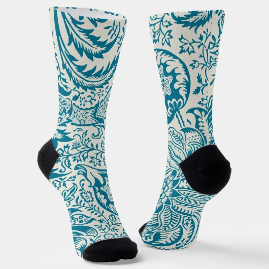 Chaussette Indian Pattern, William Morris (Angulaire)