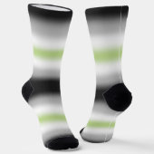 Chaussette Indicateur Gradient Agender Pride (Angulaire)