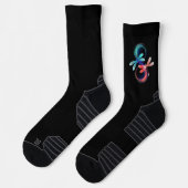 Chaussette Infini avec des libellules lumineuses (Gauche)
