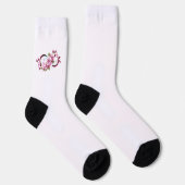 Chaussette Infinité avec les fleurs Sakura (Droite)