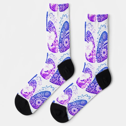 Chaussette Inhalo de coeur (Gauche)