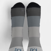 CHAUSSETTE INITIATIVES DE MONOGRAM NOM GRAY GRADIENT LINE MOT (Haut)