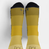 CHAUSSETTE INITIATIVES DE MONOGRAM NOM OR GRADIENT LINE MOTIF (Haut)