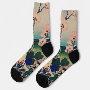 Chaussette Ink Graphic Jardins Asiatiques Paysage