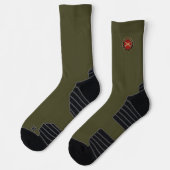 Chaussette Insigne de la Direction de l'artillerie de campagn (Gauche)