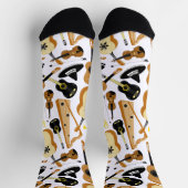 Chaussette Instruments de bande Mariachi modélisés (Haut)