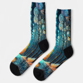 Chaussette Iridescente Holiday Dream 🎄 brillant sapin de Noë (Gauche)