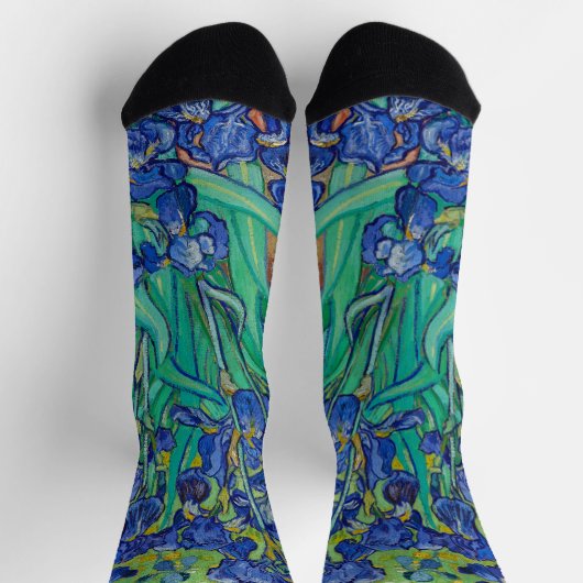 Chaussette Irises de Vincent Van Gogh (Haut)