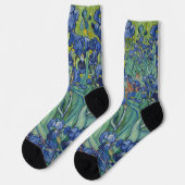 Chaussette Irises par Van Gogh (Gauche)