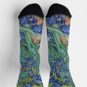 Chaussette Irises par Van Gogh (Haut)