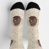 Chaussette Irish Water Spaniel Peinture - Original Dog Art (Haut)