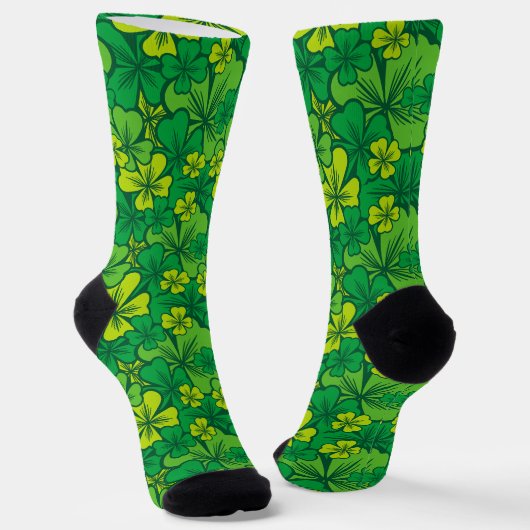 Chaussette Irlandais - Shamrock (Angulaire)