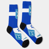 Chaussette Israël Drapeau Patriotique, Durable Israël Premium (Droite)