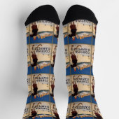 Chaussette Italie Ski voyage vintage (Haut)