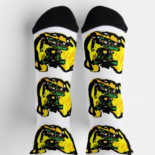 Chaussette Jack o' lanterne Funny (Haut)