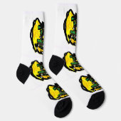 Chaussette Jack o' lanterne Funny (Droite)