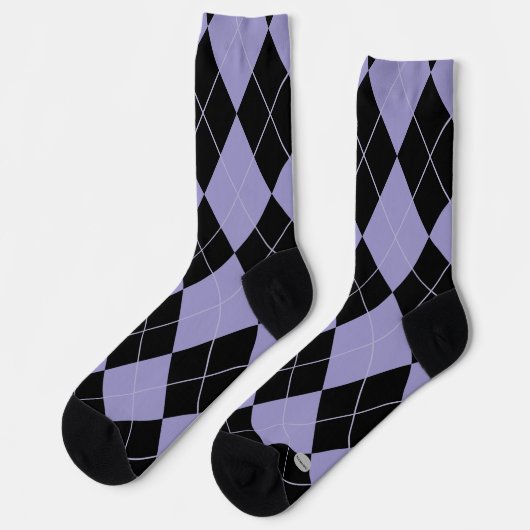 Chaussette Jacquard Design Sock dans n'importe quelle couleur (Gauche)